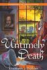 Untimely Death: A Shakespeare in the Catskills Mystery (English Edition)