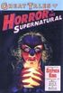 Great Tales of Horror & the Supernatural