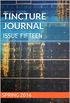 Tincture Journal Issue Fifteen (English Edition)