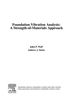 Foundation Vibration Analysis: A Strength of Materials Approach