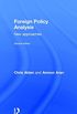 Foreign Policy Analysis: New approaches
