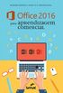 Office 2016 para aprendizagem comercial