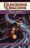 Psionic Power: A 4th Edition D&D Supplement