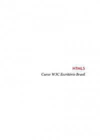 HTML5 Curso W3C Escritrio Brasil