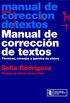 Manual de correccin de textos (Spanish Edition)
