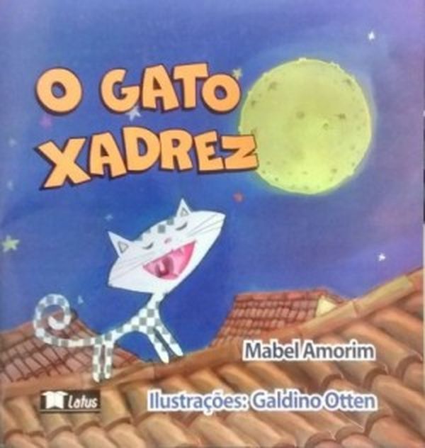 Livro para contação da história Gato Xadrez 