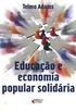 Educao e economia popular solidria