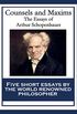 Counsels and Maxims: The Essays of Arthur Schopenhauer (English Edition)