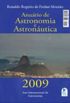 Anuário de Astronomia e Astronáutica 2009