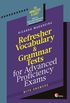 Refresher Vocabulary & Grammar Tests