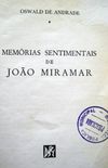 Memrias sentimentais de Joo Miramar