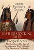 LEATHERSTOCKING TALES  Complete Series: The Deerslayer, The Last of the Mohicans, The Pathfinder, The Pioneers & The Prairie (Illustrated): Historical ... the Colonization Period (English Edition)