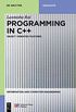 Programming in C++: Object Oriented Features (Information and Computer Engineering Book 5) (English Edition)
