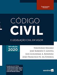 Cdigo Civil e Legislao Civil em Vigor - 38 Edio 2020
