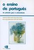 O Ensino de Portugus. Do 1 Grau  Universidade