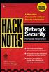 HackNotes Network Security Portable Reference