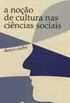 A Noo de Cultura nas Cincias Sociais
