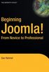 Beginning Joomla!: From Novice to Professional