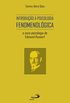 Introduo  Psicologia Fenomenologica a Nova Psicologia de Edmund Husserl (Avulso)