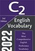 English C2 Vocabulary 2022, The Most Comprehensive English Proficiency Vocabulary