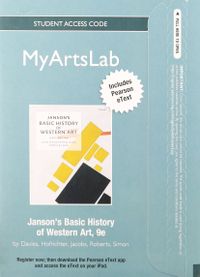 NEW MyLab Arts with Pearson eText -- Standalone Access Card -- for Janson
