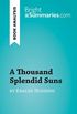A Thousand Splendid Suns by Khaled Hosseini (Book Analysis): Detailed Summary, Analysis and Reading Guide (BrightSummaries.com) (English Edition)