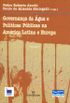 Governana da gua e polticas pblicas na Amrica Latina e Europa