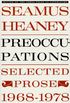 Preoccupations: Selected Prose, 1968-1978 (English Edition)