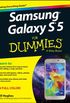 Samsung Galaxy S5 For Dummies (English Edition)