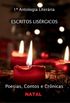1 antologia literria - ESCRITOS LISRGICOS  - Poesias, contos e crnicas de Natal