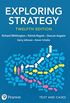 Exploring Strategy, Text and Cases, 12th Edition (English Edition)