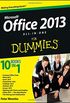 Office 2013 All-In-One for Dummies