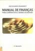 Manual de Finana para Cooperativas e demais Sociedades