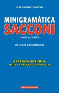 Minigramtica Sacconi. Teoria e Prtica