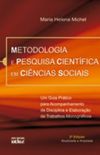 Metodologia e Pesquisa Cientfica em Cincias Sociais