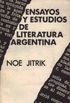 Ensayos y estudios de literatura argentina