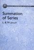 Summation of Series (Dover Books on Mathematics) (English Edition)