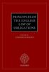 Principles of the English Law of Obligations (English Edition)