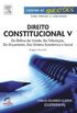 Direito Constitucional V - Da Defesa do Estado, Da Tributao do Oramento, Da Ordem Econmica e Social