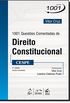 1001 Questes Comentadas de Direito Constitucional. CESPE - Srie 1001