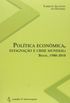Politica Economia, Estagnaao E Crise Mundial. Brasil, 1980-2010