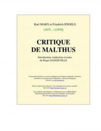 Critique de Malthus