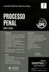 Processo Penal. Parte Geral - Volume 7. Coleo Sinopses Para Concursos