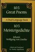 103 Great Poems