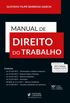MANUAL DE DIREITO DO TRABALHO