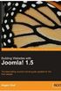 Building Websites with Joomla! 1.5