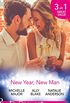 New Year, New Man: A Kiss on Crimson Ranch / The Dance Off / The Right Mr. Wrong (Mills & Boon By Request) (English Edition)