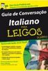 Guia de Conversao Italiano para  Leigos