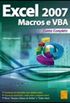Excel 2007 Macros e VBA