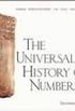 The Universal History Of Numbers